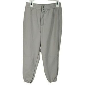 Bike Boys Athletic Gray Baseball Pants‎ Size Large